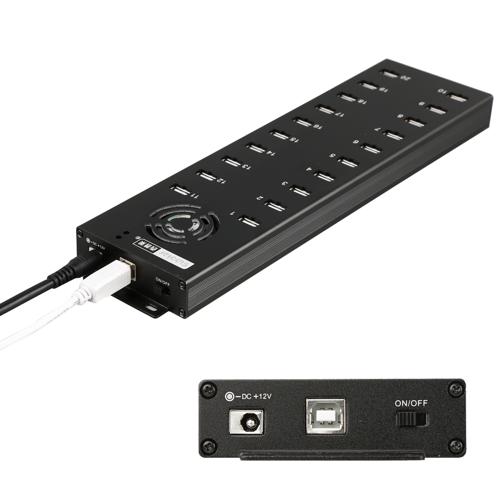 Usb Hub - Sipolar A-805P 20 Port USB 2.0