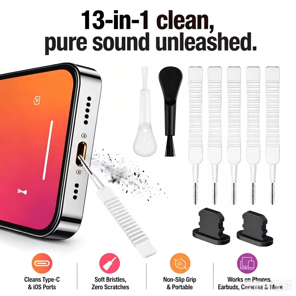 Usb Charger - Mobile Phone Speaker Charging Port Cleaning
