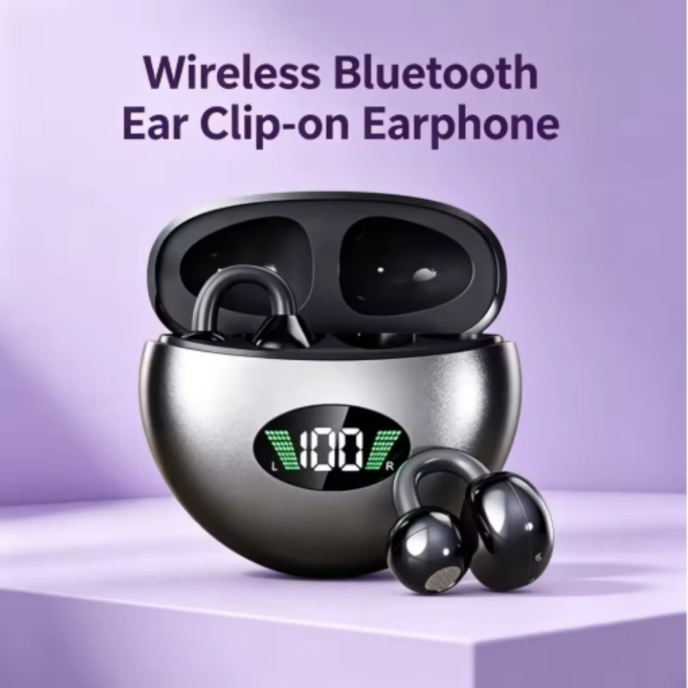 Headphones Wireless - 2028 Wireless Bluetooth Earphones Clip-on Q71