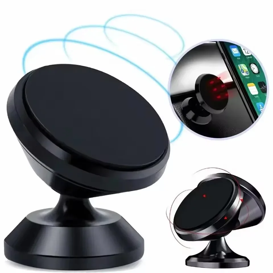 Usb Charger - Magnetic Car Phone Holder Magnet Mount