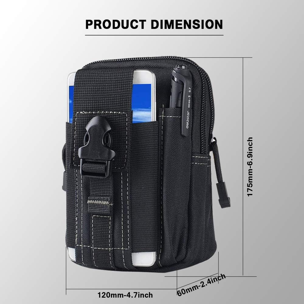 Tactical Molle Belt Pouch Mili - огляд і ціна Phone Holder