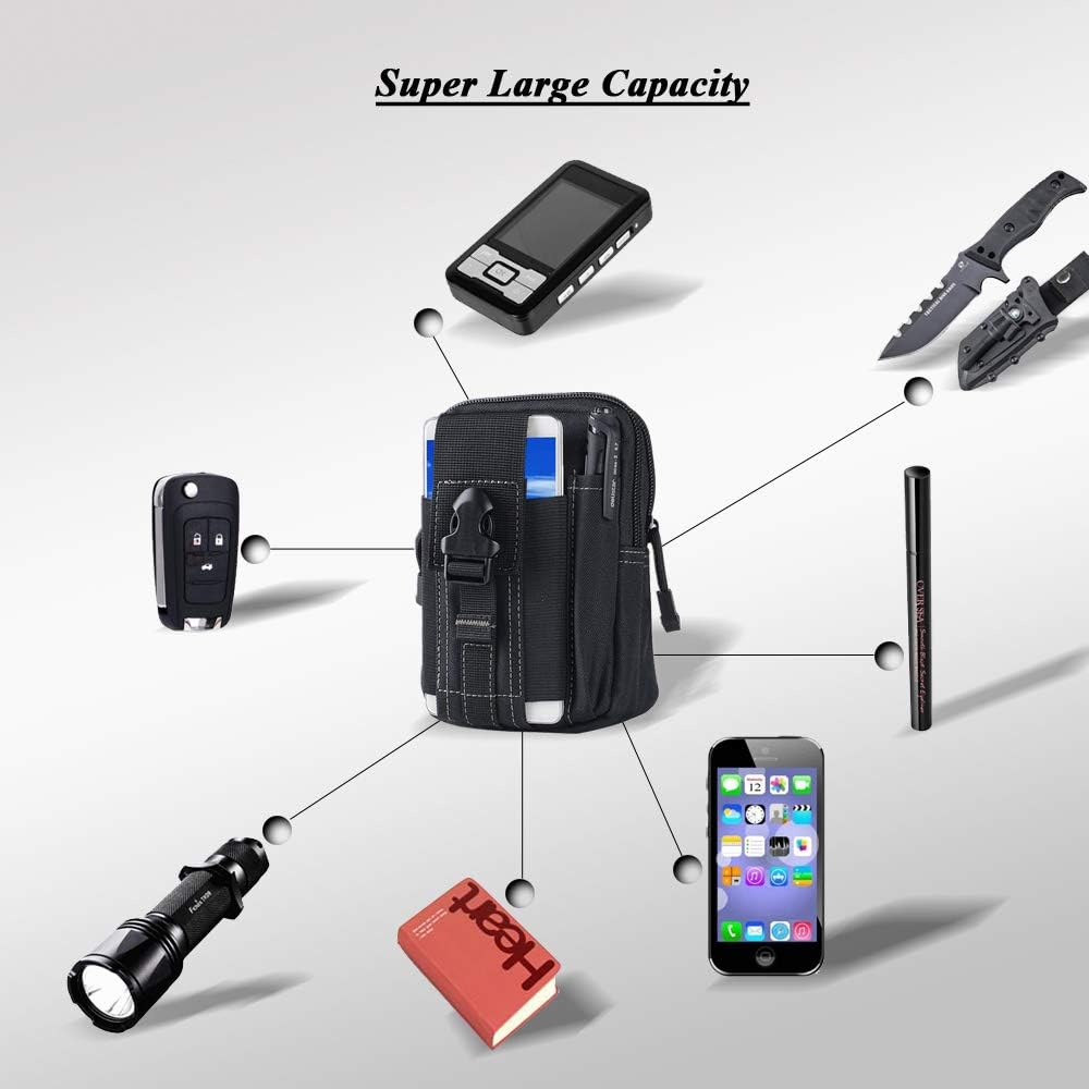 Tactical Molle Belt Pouch Mili - огляд і ціна Phone Holder