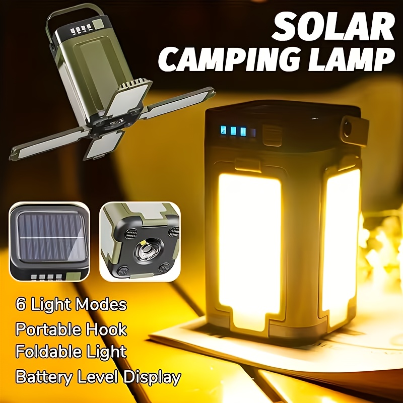 Solar Outdoor Portable Camping - огляд і ціна Power Bank