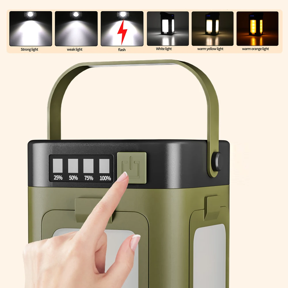Solar Outdoor Portable Camping - огляд і ціна Power Bank