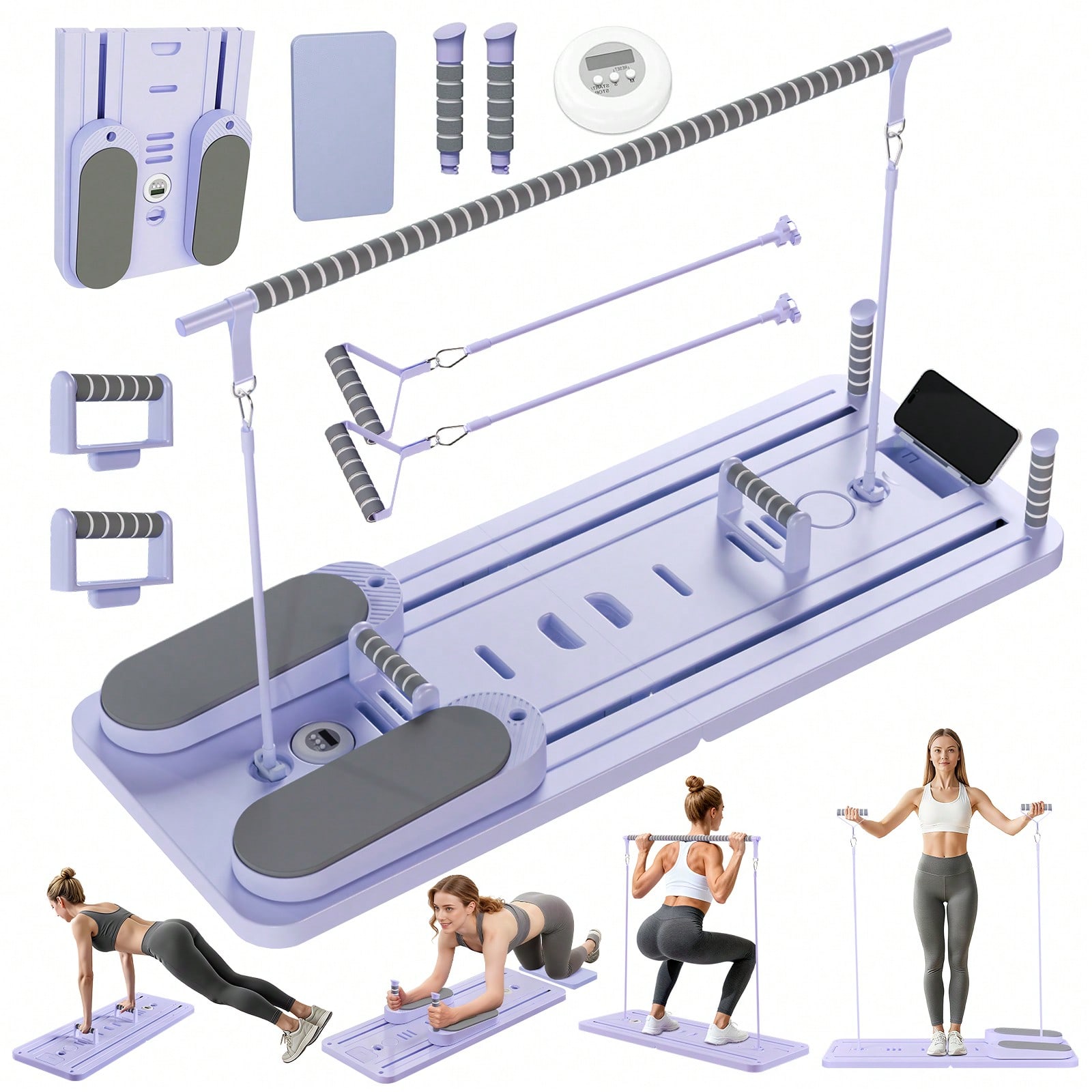 Pilates Reformer With Bar, Pil - огляд і ціна Phone Holder