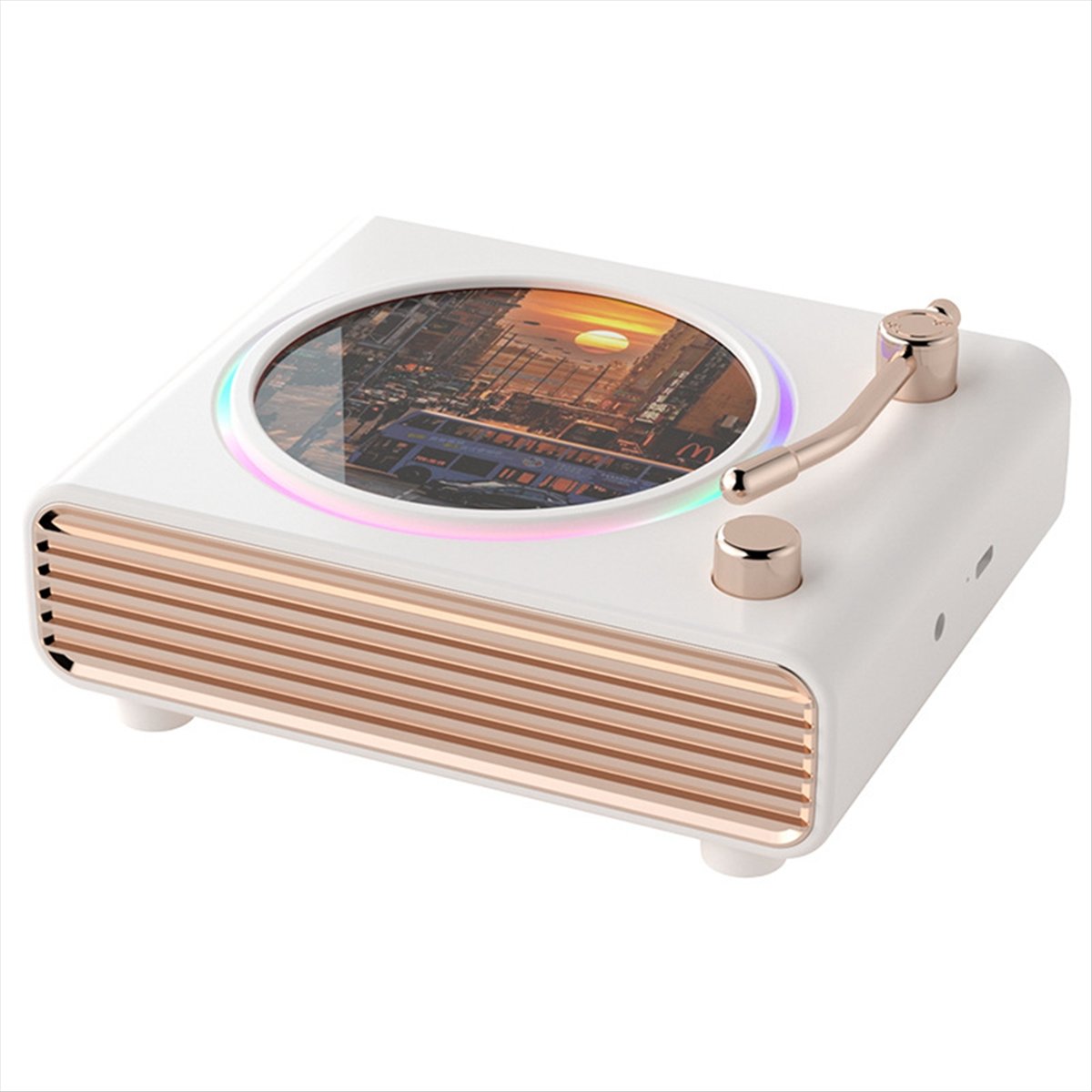 *X07A Portable Retro White Blu - огляд і ціна Bluetooth Speaker