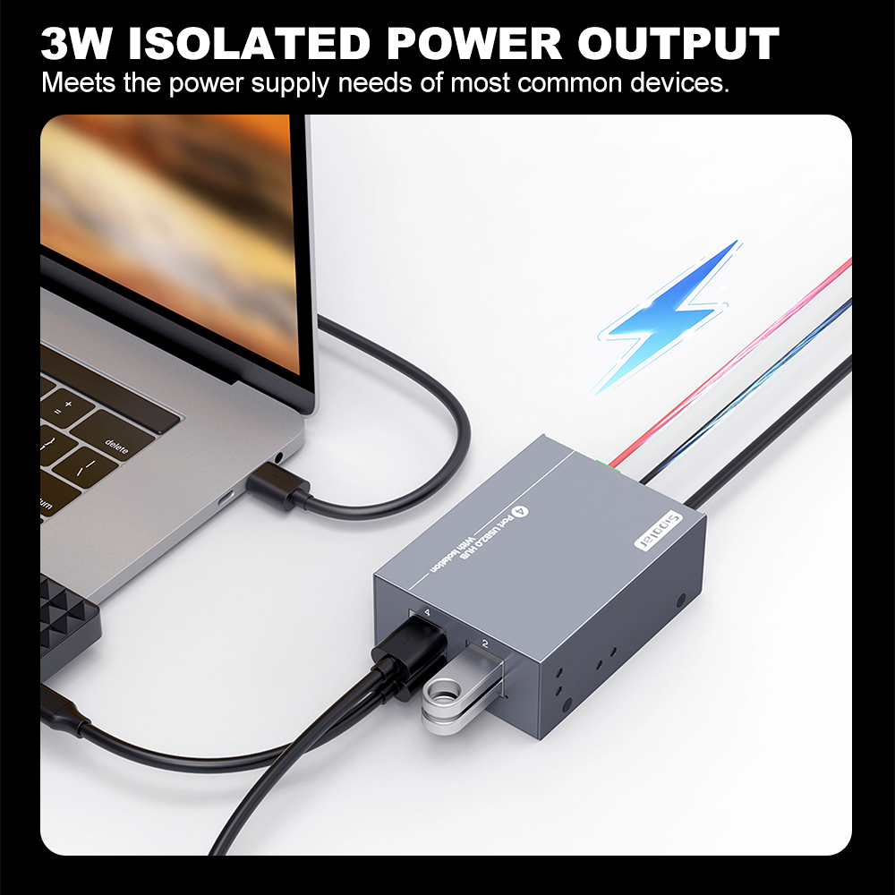 Sipolar Stock AT-4A20M3 Metal  - огляд і ціна Usb Hub
