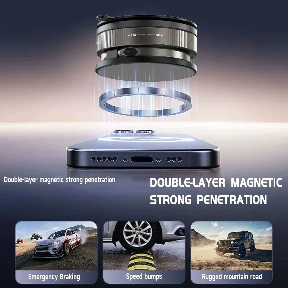 Upgraded 360°Vacuum Magnetic P - огляд і ціна Phone Holder