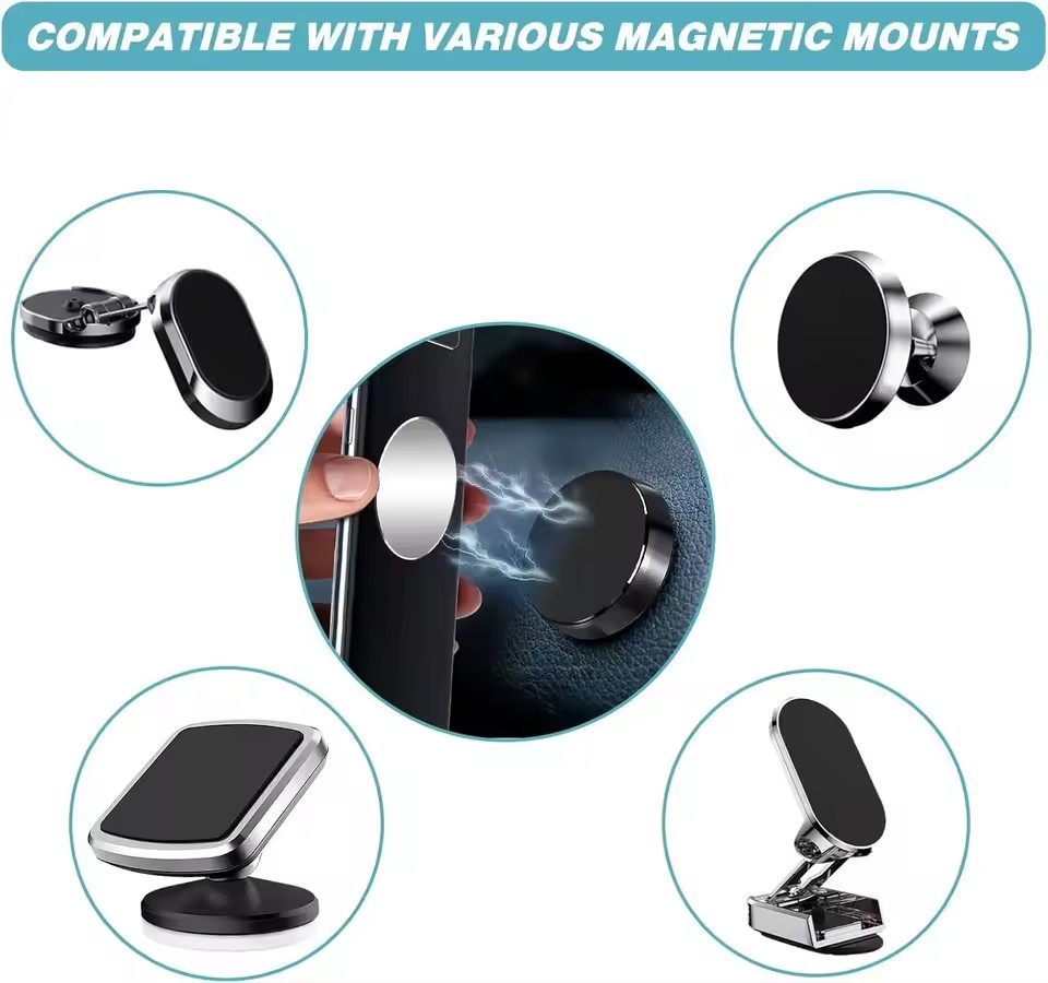 1/50Pcs Magnetic Metal Plate F - огляд і ціна Phone Holder