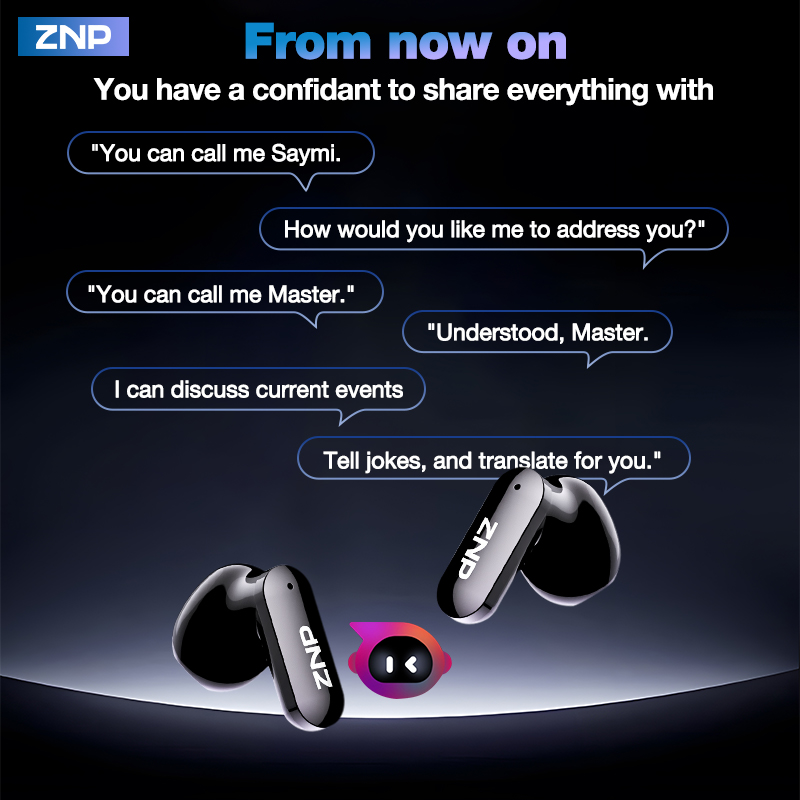 2026 Latest ZNP Wireless AI Tr - огляд і ціна Headphones Wireless