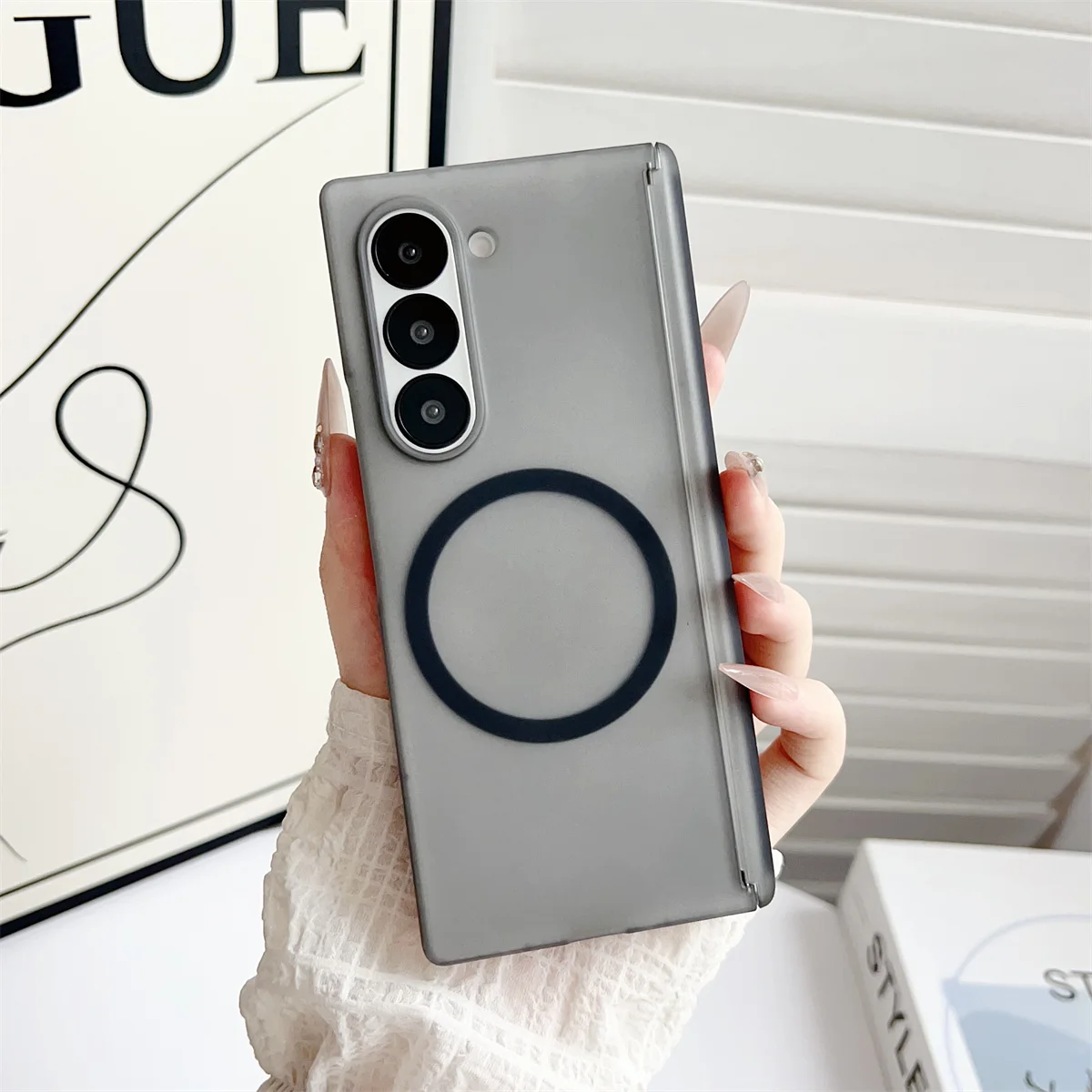 Magnetic Phone Case Frosted Tr - огляд і ціна Wireless Charger