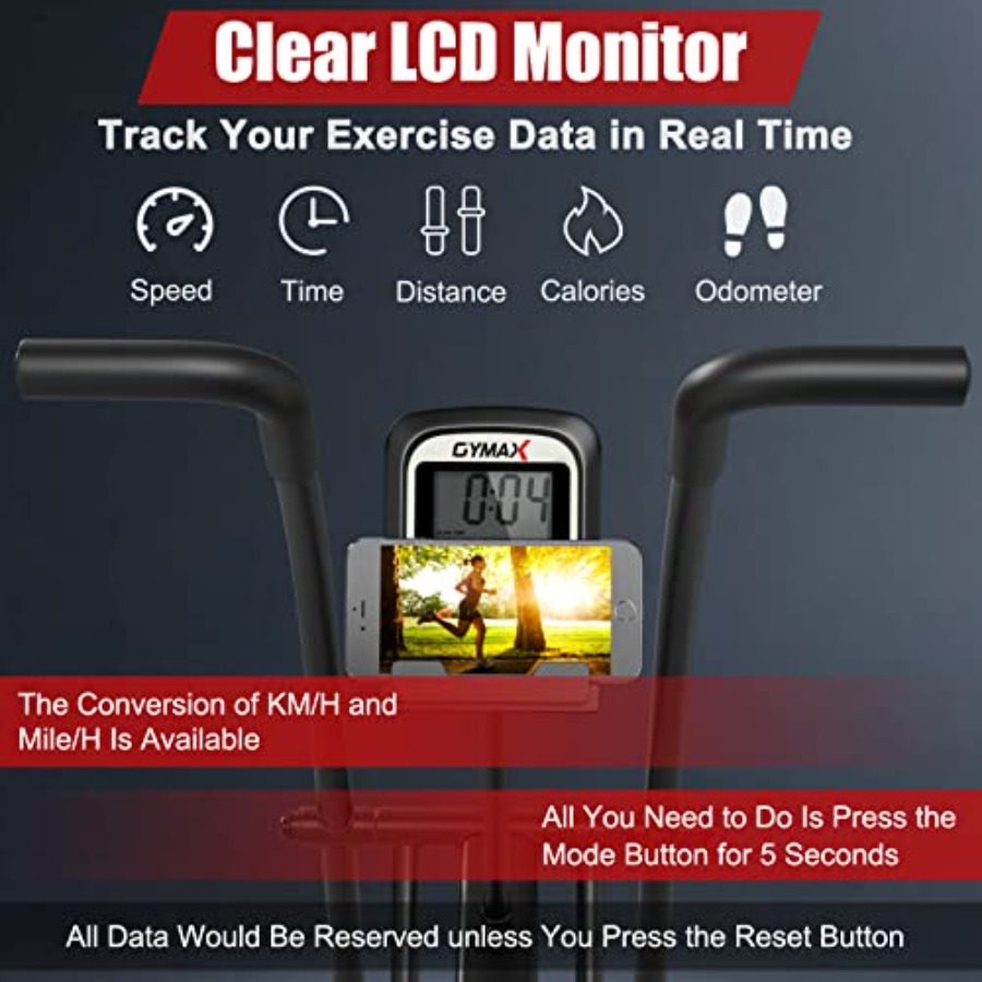 Home gym cardio training: fan  - огляд і ціна Phone Holder