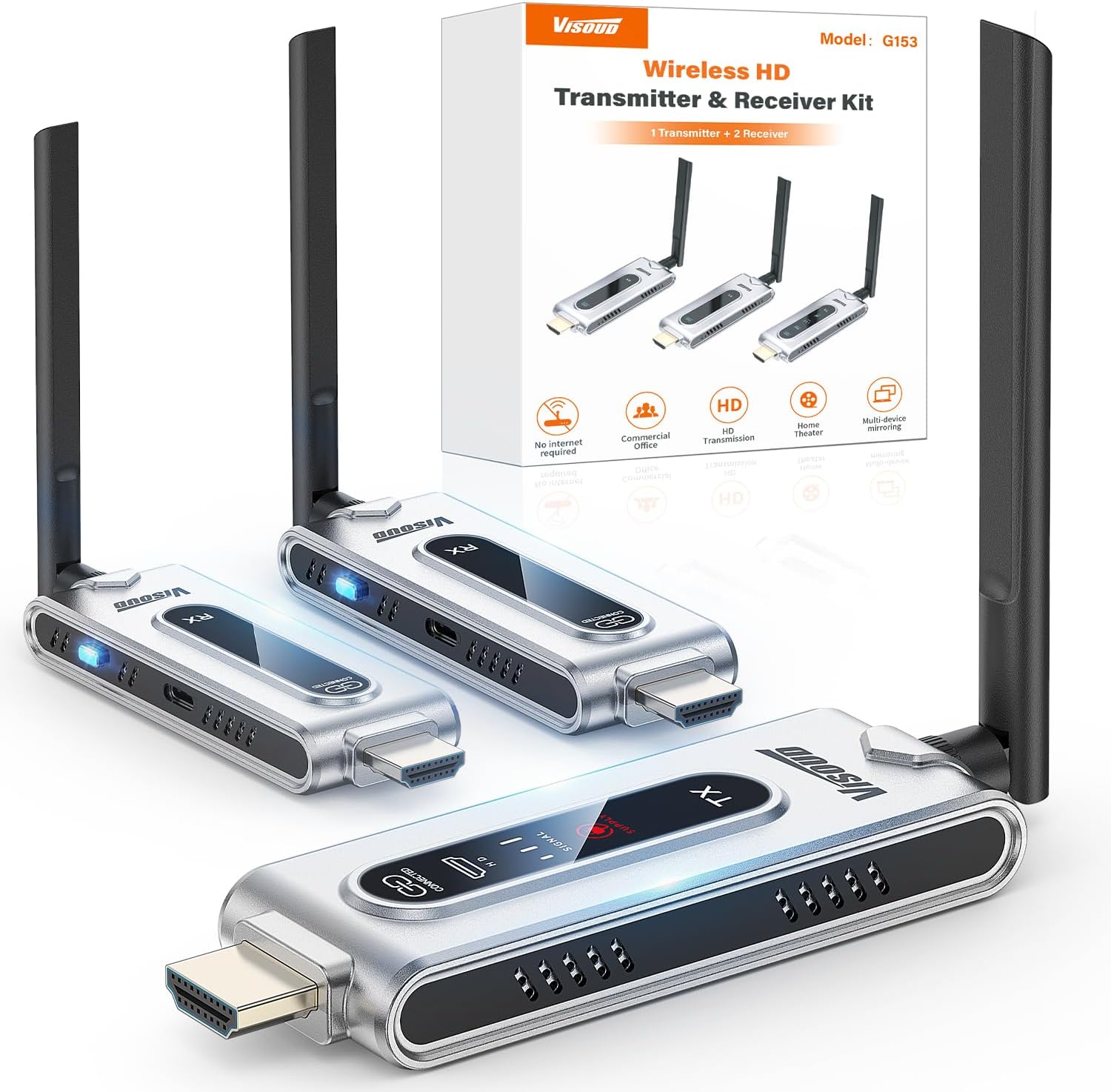 Wireless HDMI Transmitter and  - огляд і ціна Hdmi Adapter