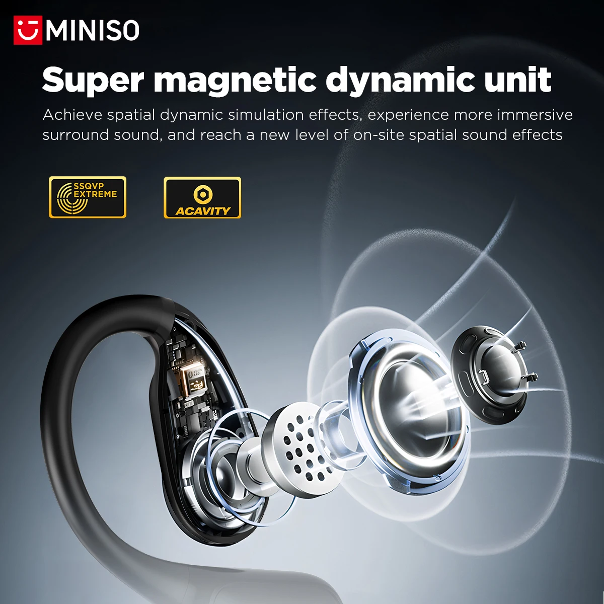 MINISO MS190 Real Time AI Voic - огляд і ціна Headphones Wireless