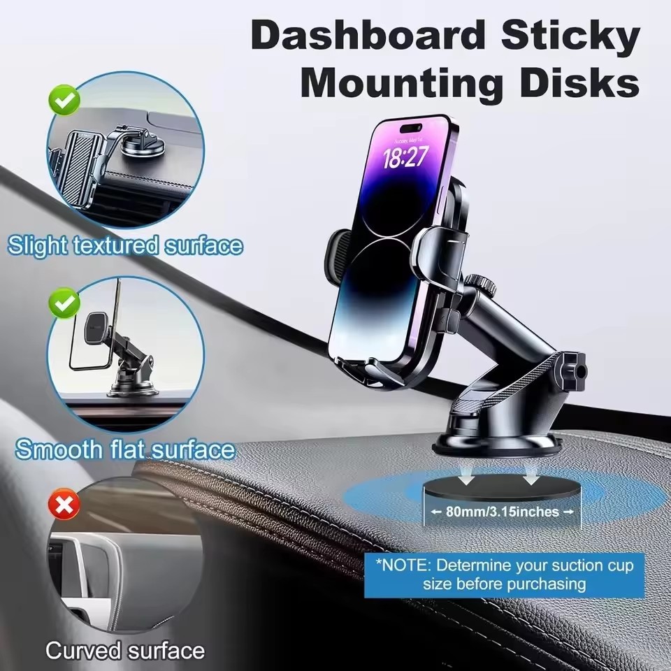 1/10pcs Car Phone Holder Stick - огляд і ціна Phone Holder