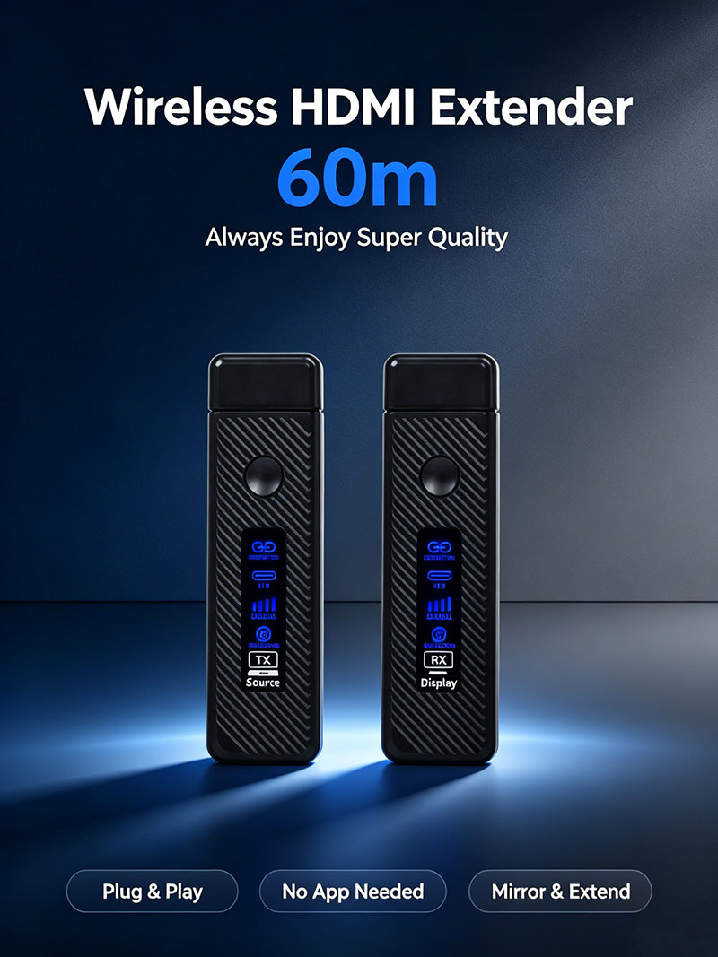 Plug & Play Wireless Video Tra - огляд і ціна Hdmi Adapter