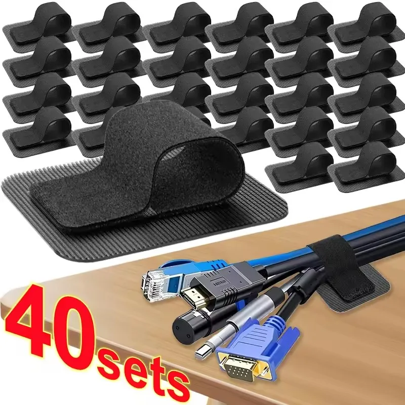 4-40 Sets Cable Management Und - огляд і ціна Cable Organizer