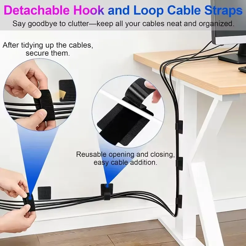 4-40 Sets Cable Management Und - огляд і ціна Cable Organizer