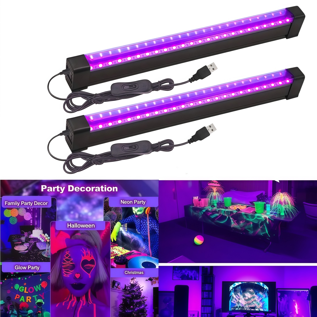 Black Light Tube 5W/10W USB  P - огляд і ціна Usb Hub