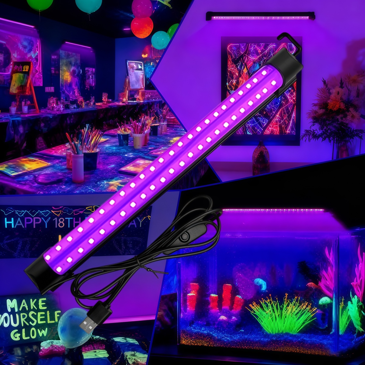 Black Light Tube 5W/10W USB  P - огляд і ціна Usb Hub