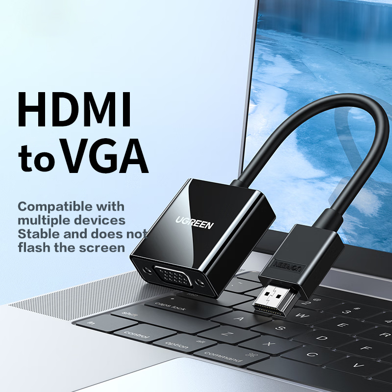 Ugreen CM270 HD-MI to VGA Adap - огляд і ціна Hdmi Adapter