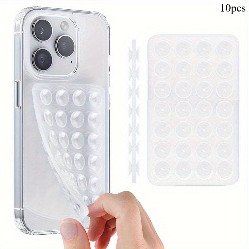 10Pcs Double-Sided Silicone Su - огляд і ціна Phone Holder