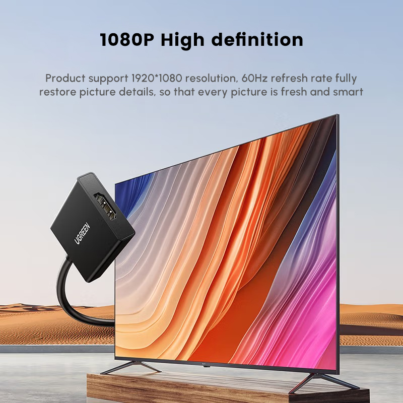 UGREEN HD-MI to VGA Adapter Co - огляд і ціна Hdmi Adapter