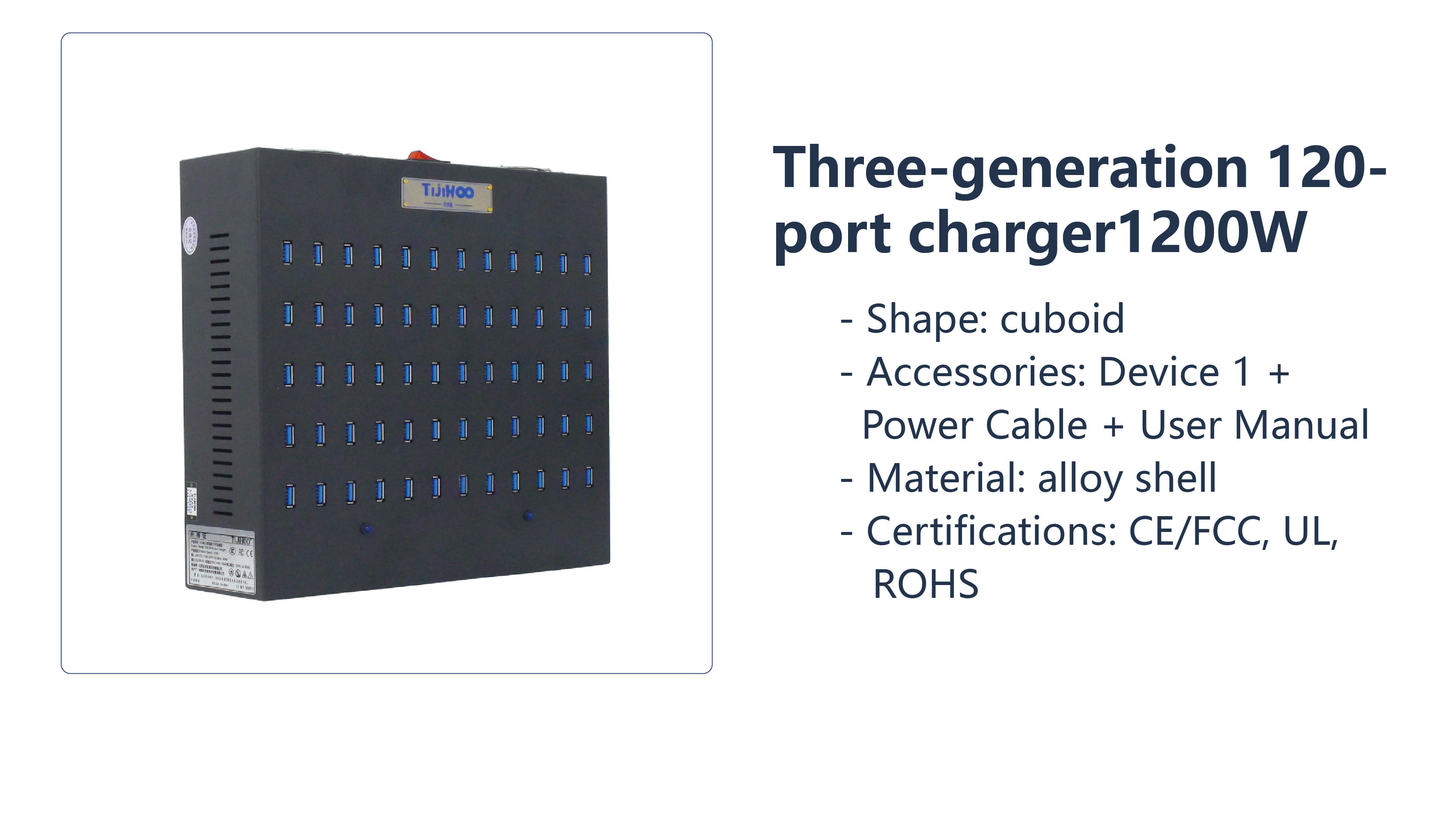 UH40-2 Alloy Housing USB 2.4 4 - огляд і ціна Usb Hub