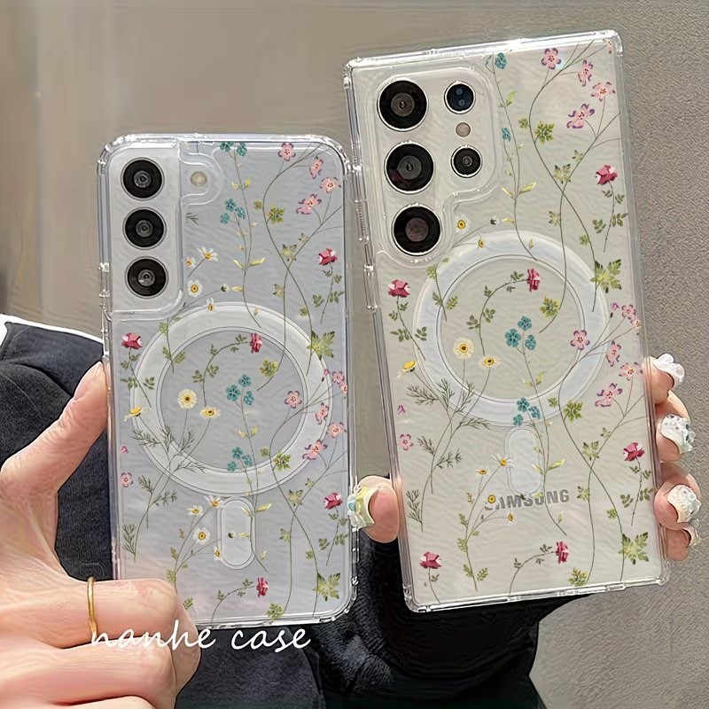 Floral Pattern Magnetic Phone  - огляд і ціна Wireless Charger