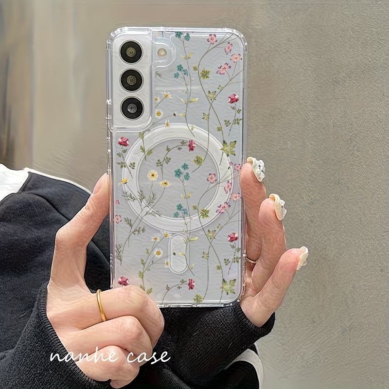 Floral Pattern Magnetic Phone  - огляд і ціна Wireless Charger