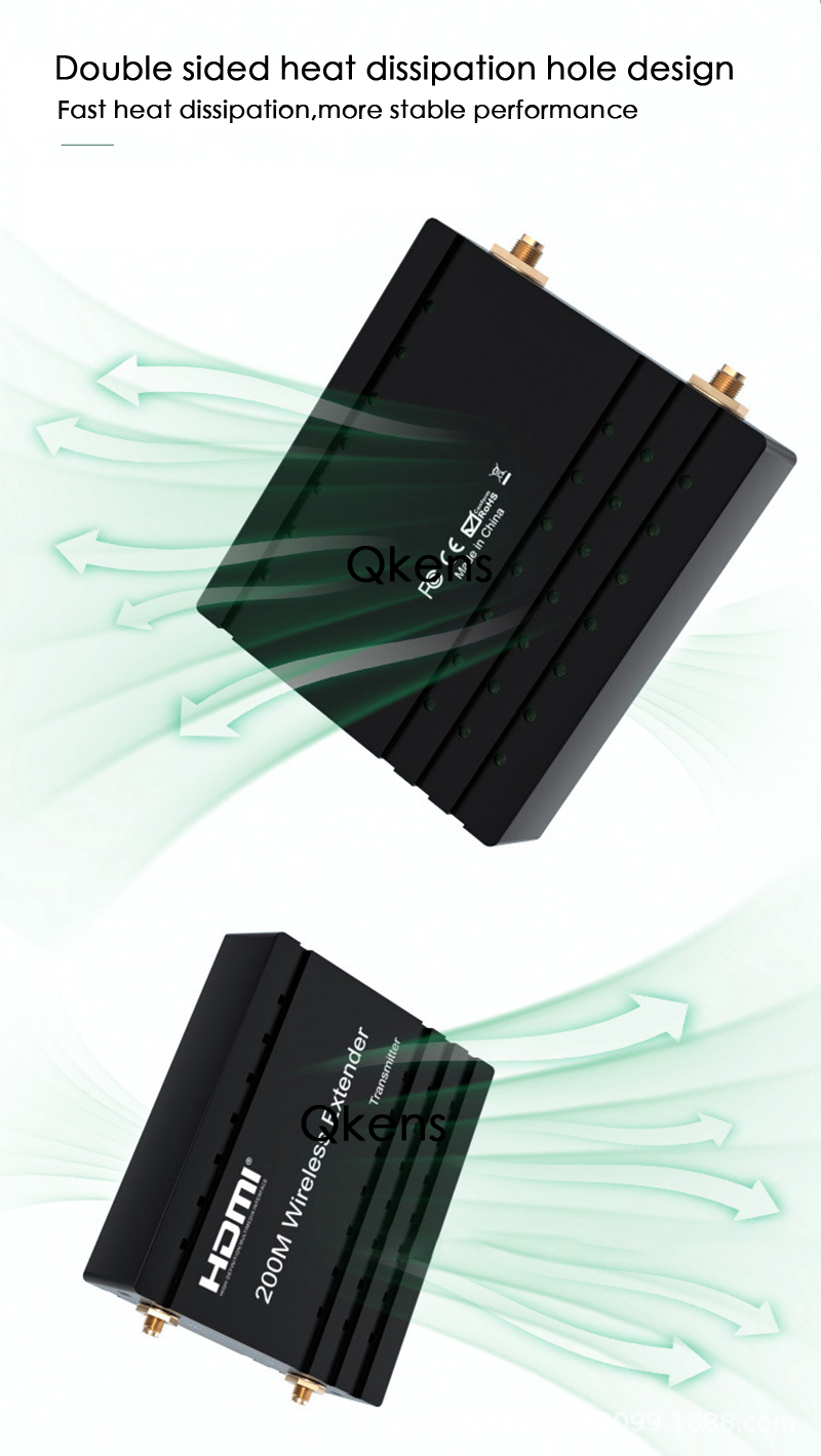 200M Wireless HDMI Extender Vi - огляд і ціна Hdmi Adapter