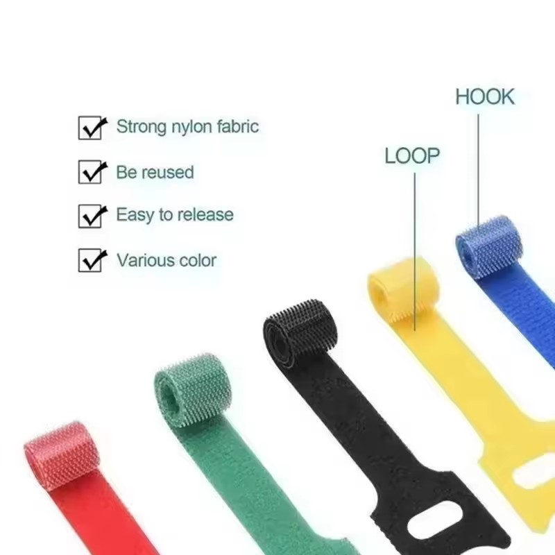 10/30/50Pcs Reusable Hook And  - огляд і ціна Cable Organizer