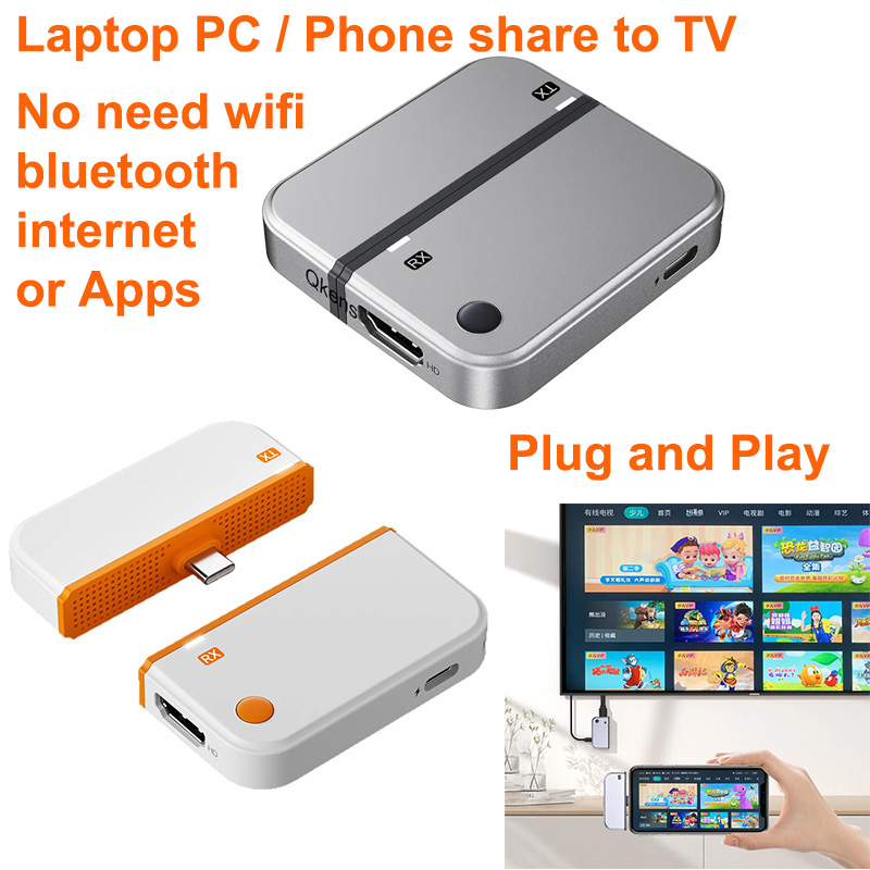 50m Type C Wireless Transmitte - огляд і ціна Hdmi Adapter
