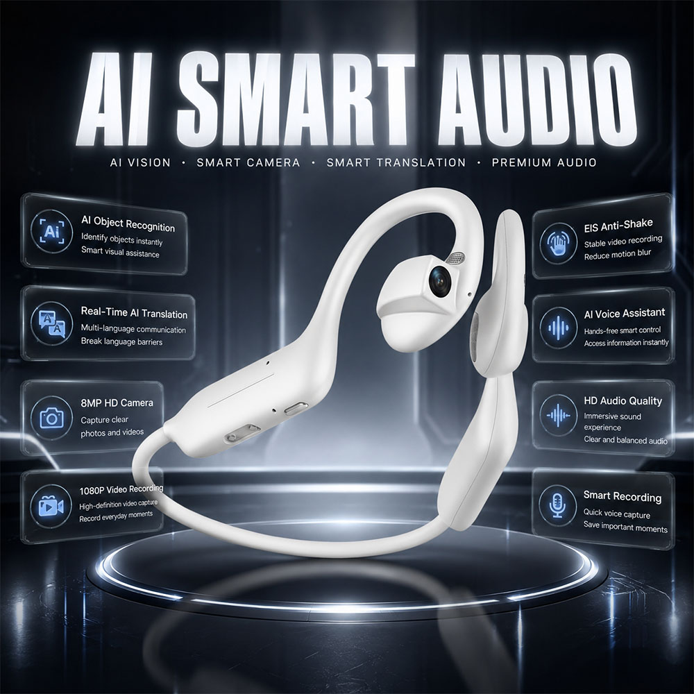 NEW 1080P UHD Bluetooth Earpho - огляд і ціна Headphones Wireless