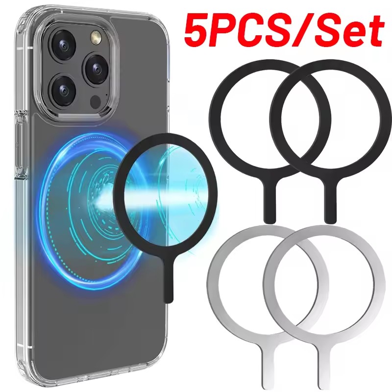 5-1pcs Sticker Ring For Magsaf - огляд і ціна Wireless Charger