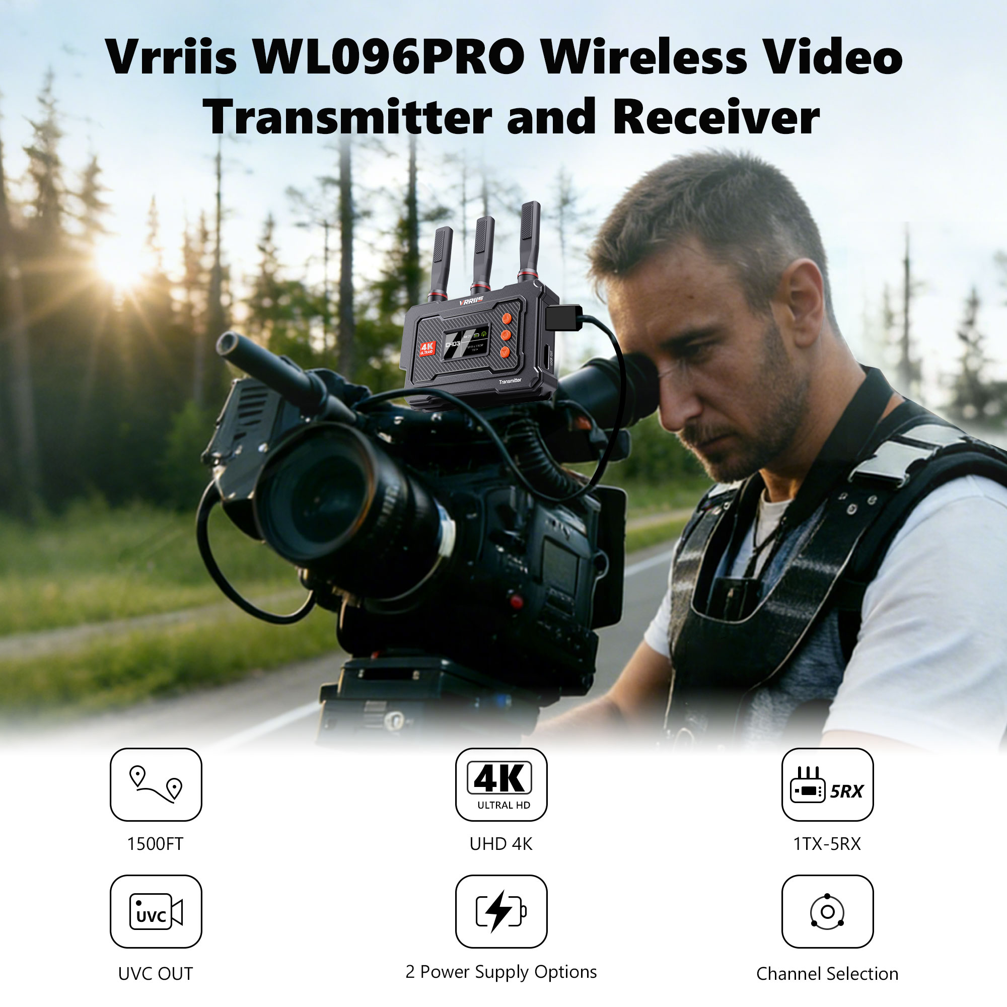 HDMI Wireless 4K Video Transmi - огляд і ціна Hdmi Adapter
