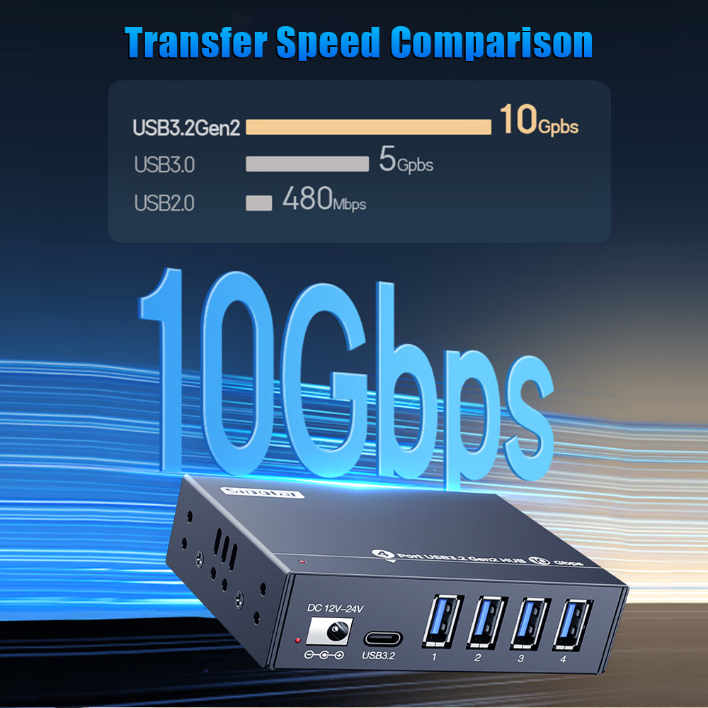 A-4U32M1 4 Port USB 3.0 Hub 10 - огляд і ціна Usb Hub