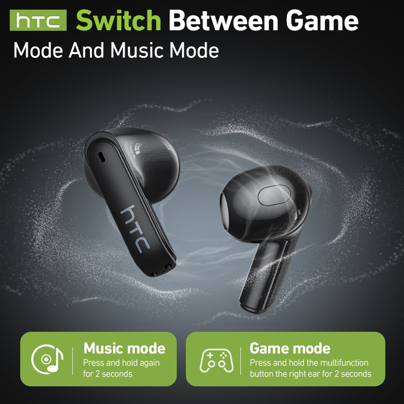 hTC Wireless Gaming Earbuds LC - огляд і ціна Headphones Wireless