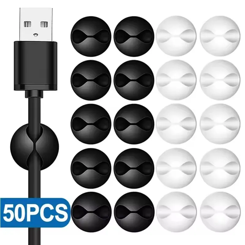 5/50Pcs Mini Cable Organizer S - огляд і ціна Cable Organizer