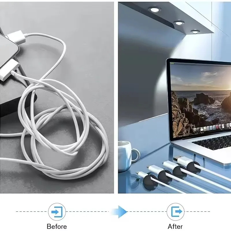 5/50Pcs Mini Cable Organizer S - огляд і ціна Cable Organizer