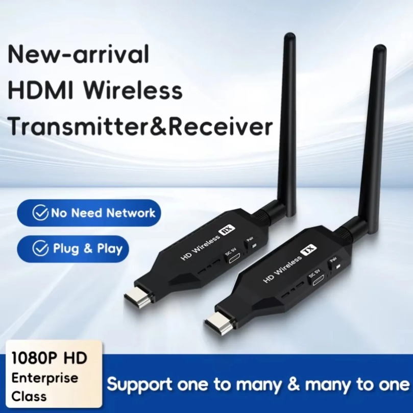 50M 1080P Wireless HDMI-Compat - огляд і ціна Hdmi Adapter