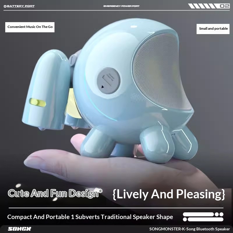 SONGX SONGMONSTER Cute Robot K - огляд і ціна Bluetooth Speaker